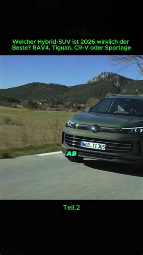 Hybrid-SUVs im Vergleich: Tiguan vs. CR-V