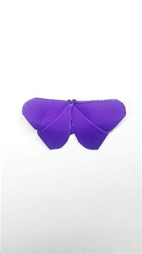 Easy Paper Butterfly 🦋 | #shorts #diy #papercrafts #trending
