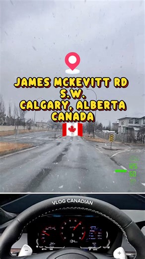 13 reactions | Just another snowy day on James McKevitt Rd SW. Stay safe out there, Calgary! #roadtrip #travel #calgary #snowfall | Vlog Canadian | Facebook