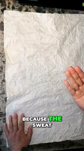 How to Flatten Crinkled Paper with Your Hands #shorts