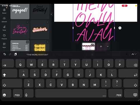 Tutorial on how to make a banner on canva