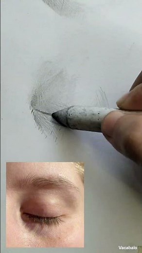 Drawing closed eyes step by step ✨ #art #drawing #tutorial
