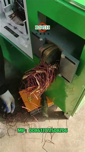 Transformer Motor Stator Dismantling Machine I Stator Cutting Pulling Machine#transformer #stator