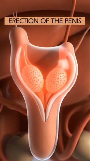 Journey of Sperms inside the MALE REPRODUCTIVE SYSTEM ❤️ #shorts #malereproductivesystem