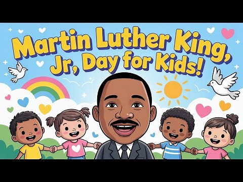 Martin Luther King Jr. Day for Kids | MLK Day Story, Facts & Dream Explained.