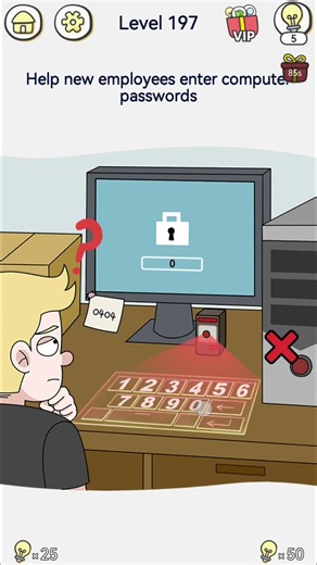 Brain Out 2 Level 196 to 197 | Can you pass it | #shorts #youtubeshorts #gaming #gwjatin