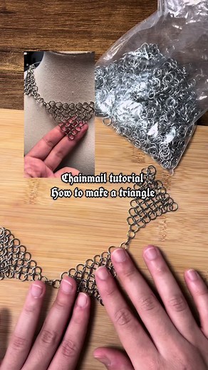 Beginner Triangle Chainmail Tutorial for Jewelry Making