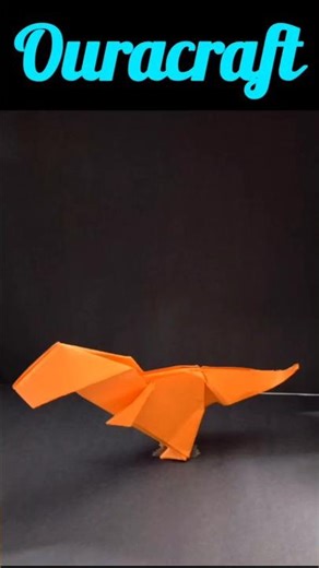 🦖 Easy Paper T-Rex DIY | Cute Origami Dinosaur
