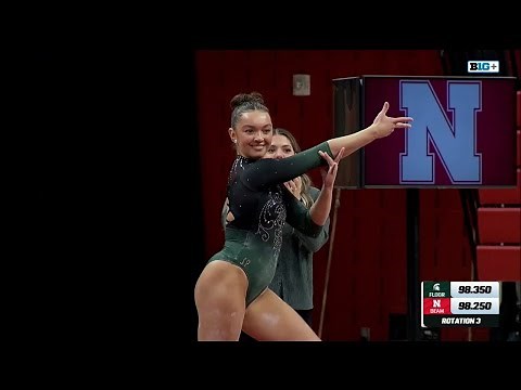 2025 Nebraska vs Michigan State - NCAA Gymnastics