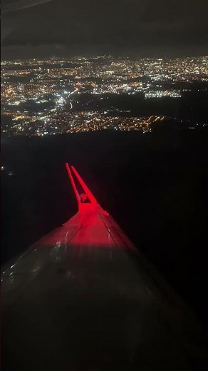 Decolagem noturna de Campinas do Airbus A320NEO da Azul #aircraft #aviation