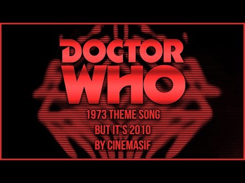 DOCTOR WHO 1973 THEME BUT IT'S 2010 | MIDI EXPERIMENT | CINEMASIF