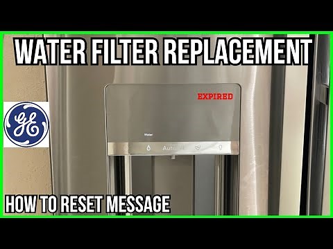 How To Replace GE Water Filter PVD28BYNBFS ( reset )
