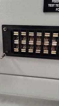 Panel Wiring: Relay Test Block Explained 🛠️PowerUpSonu: Relay Testing Terminal Guide ⚡