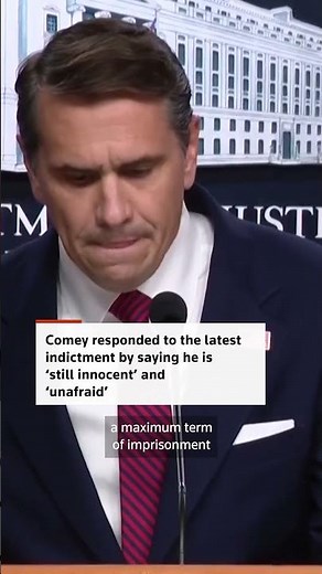 Former FBI director Comey indicted over '86 47' post