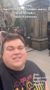 55K views · 500 reactions | Fat testing Harry Potter, and the forbidden journey at Universal Studios Islands of adventure | Fat Tested Travel - Plus Size Disney | Facebook