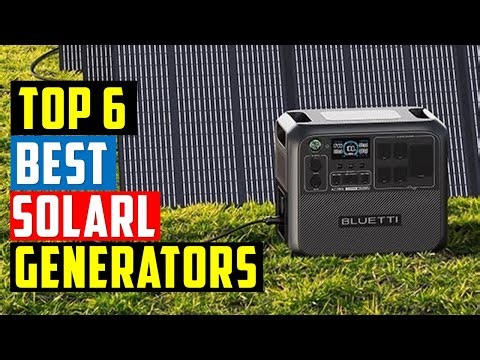 ✅Top 6: Best Solar Generators in 2025 Reviews - (watch before you buy)