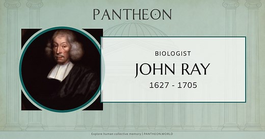 John Ray Biography | Pantheon