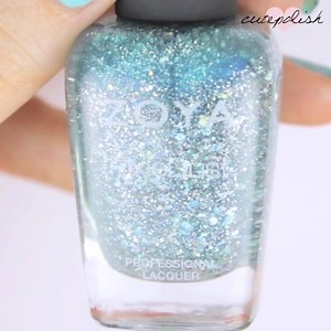 207K views · 1.6K reactions | Get a gorgeous glitter gradient manicure in no time! | cutepolish | Facebook