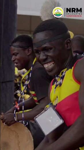 Odongo Romeo performs his hit song #YoLeng during the#nrmdelegatesconference