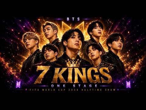 BTS – 7 Kings One Stage FIFA World Cup 2026 Halftime Show | The Most Epic Performance Ever