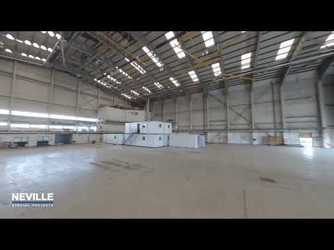 Drone footage of empty Monarch hangars | Neville Special Projects | London Luton Airport