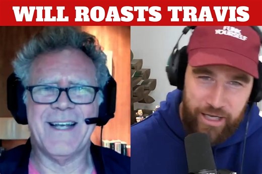 Will Ferrell roasts Travis Kelce for missed dunk on 'New Heights' podcast