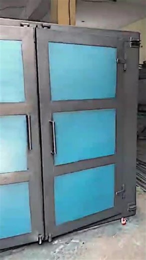 GAS FIRE POWDER COATING PLANT #industrialmachine #industrialoven