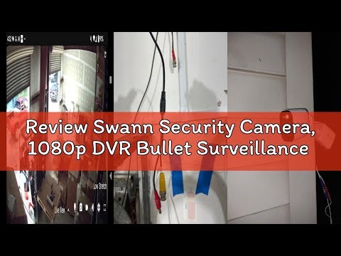 Review Swann Security Camera, 1080p DVR Bullet Surveillance Cameras with 1TB HDD, 8 Channel 8 Cam, I