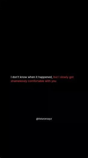 @itskaransayz on Instagram: "I don't know when it happened"