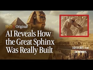 AI-generated video exposing how the Great Sphinx was really built