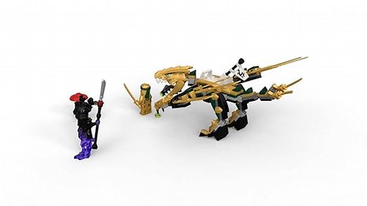 LEGO LEGONINJAGO 70666 Goldener Drache
