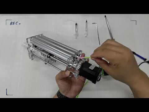 How to build the DIY syringe pump