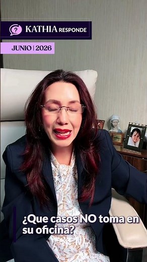🙋🏻‍♀️ ¿Dónde están sus oficinas? ¿qué tipo de casos NO lleva en su oficina?