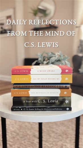 113K views · 1K reactions | Seeking daily inspiration from C.S. Lewis? Dive into these timeless collections for a dose of daily wisdom. | C. S. Lewis | Facebook