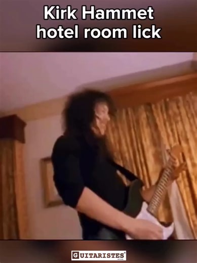 Kirk Hammet's Hilarious Hotel Room Jam