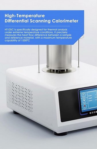 High-Temperature Differential Scanning Calorimeter (HT-DSC) #HTDSC #thermalanalysis #lab #machine