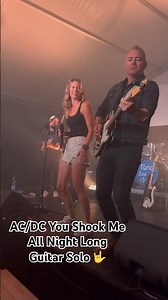 You Shook Me All Night Long ⚡️ | Guitar Solo Live
