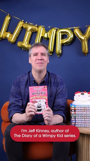Jeff Kinney reveals the new adventure awaiting Greg in the latest Diary of a Wimpy Kid book! dymocks.shop/partypooper Available now online and in-store. | Dymocks Books | Facebook