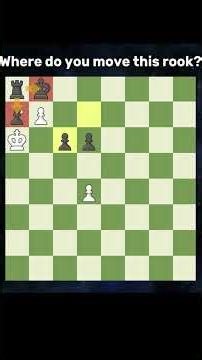 Where do you move this rook? 🤔