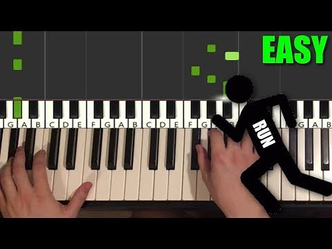 AWOLNATION - RUN (Piano Tutorial Lesson)