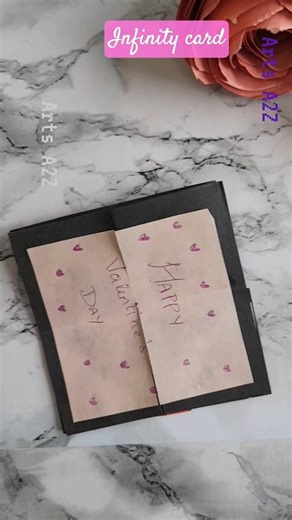 EASY infinity card making #artsa2z #artandcraft