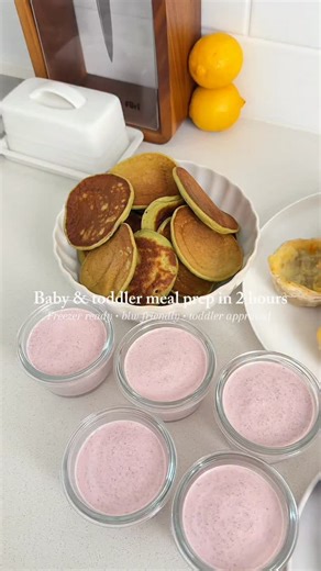 Holly O’Dea | modern motherhood + baby & toddler meals on Instagram: "One of my viral meal prep videos — because feeding two tiny humans every day is a full time job 😮‍💨 ✨ Meal prep ✨ And honestly… it’s the only thing keeping our weeks running smoothly right now. Here’s what I prepped to make life a little easier 👇🏼 • Mini hidden veg shepherd’s pies — cozy, protein packed, zero questions asked. • Strawberry chia yoghurt jars — creamy, fruity, breakfast done in seconds. • Vegemite + cheese tw