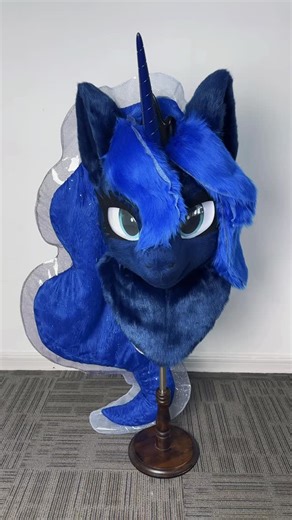 Doki on Instagram: "Princess Luna#Doki fursuit #fursuit #kemono #fursuitmaker #kemonofursuit"