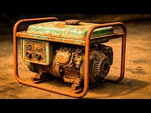 This Broken Generator Hasn't Run in Years… Can We Save It // Complete Restoration Of Old Generator