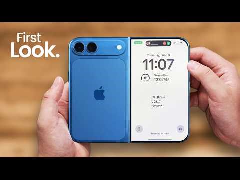 iPhone Fold: First Look Confirms Apple's Genius Move