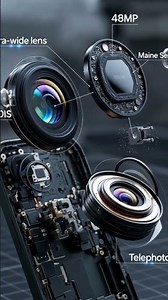 iPhone Camera Exploded View 😱 | What’s Inside? #shorts