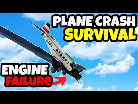Plane Full of Passengers CRASHES After Engines FAIL | Stormworks Plane Crash