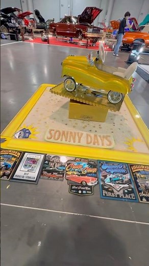 Sonny days pedal car at the las Vegas Lowrider super show 2025