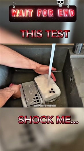 “This phone survived THIS?! 🤯 #shorts #viralvideo #iphone16promax #samsungs24ultra