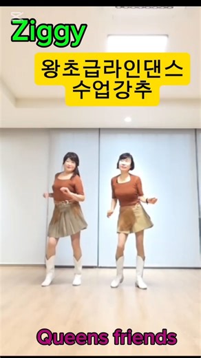 Ziggy Line Dance/ Absolute Beginner/ 왕초급라인댄스/ 수업강추